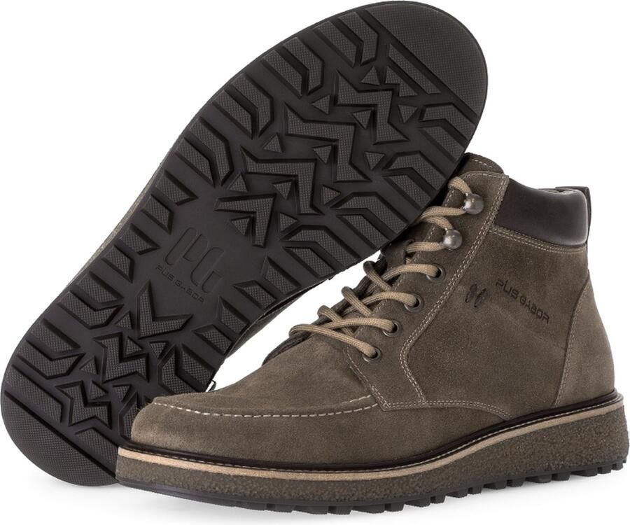 Gabor Rollingsoft Sneakers met sleehak comfort schoen veterschoen lage schoen in breedte g 1 2 (= breed) - Foto 6