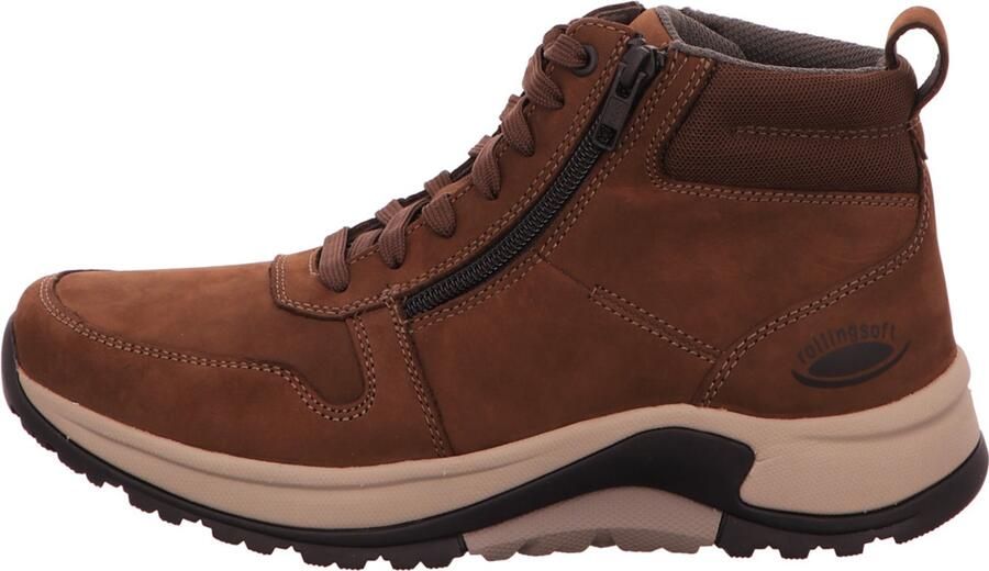 Gabor Rollingsoft Sneakers met sleehak comfort schoen veterschoen lage schoen in breedte g 1 2 (= breed) - Foto 7