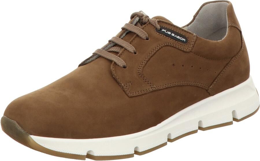 Gabor Bruine Heren Casual Veterschoenen