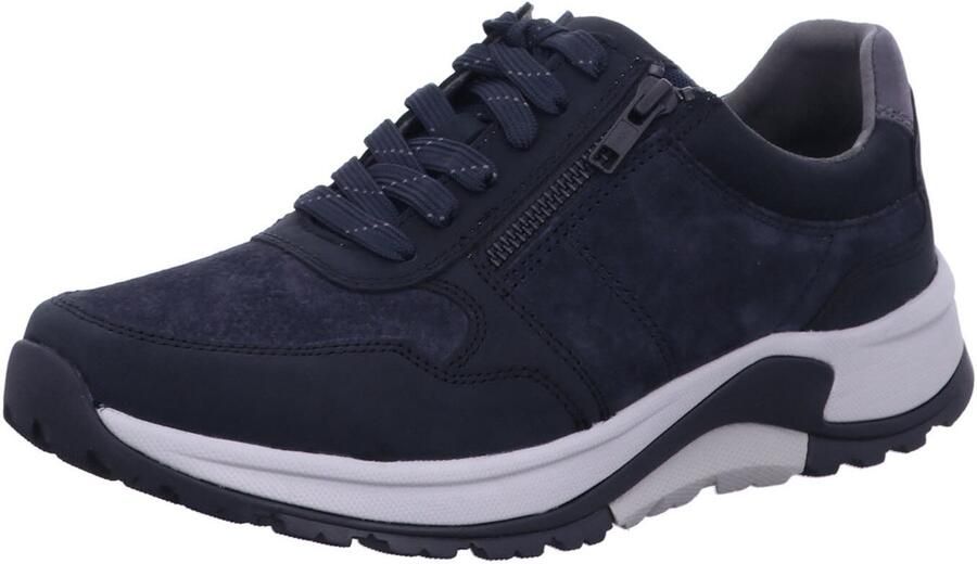 Gabor Rollingsoft Sneakers met sleehak comfort schoen veterschoen lage schoen in breedte g 1 2 (= breed) - Foto 2