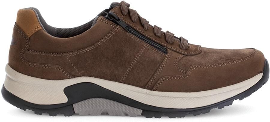 Gabor Rollingsoft Sneakers met sleehak comfort schoen veterschoen lage schoen in breedte g 1 2 (= breed) - Foto 9