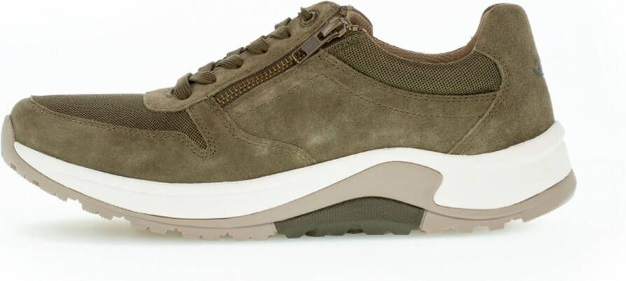 Pius Gabor rollingsoft sensitive 8000.14.04 heren rollende wandelsneaker groen - Foto 4