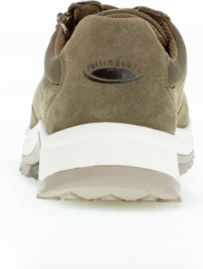Pius Gabor rollingsoft sensitive 8000.14.04 heren rollende wandelsneaker groen - Foto 3