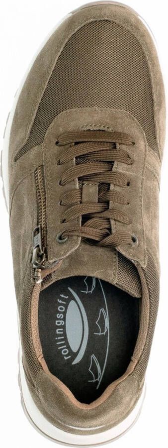 Pius Gabor rollingsoft sensitive 8000.14.04 heren rollende wandelsneaker groen - Foto 5