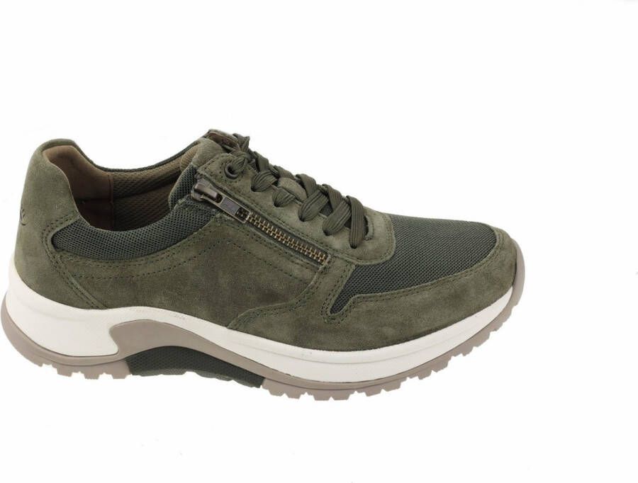 Pius Gabor rollingsoft sensitive 8000.14.04 heren rollende wandelsneaker groen - Foto 3