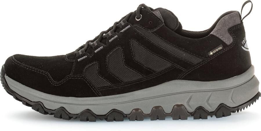 Pius Gabor rollingsoft sensitive 8005.50.01 heren rollende wandelsneaker zwart waterdicht - Foto 5