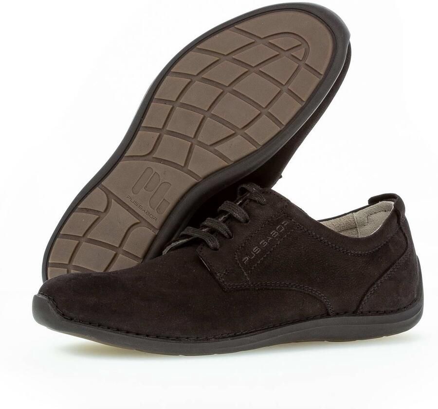 Pius Gabor unisex veterschoenen zwart