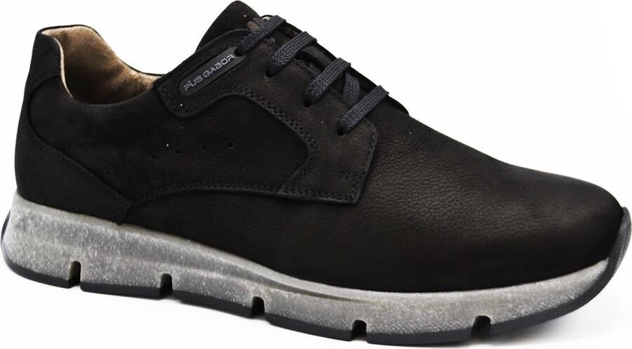 Gabor Veterschoenen Zwart Black Heren