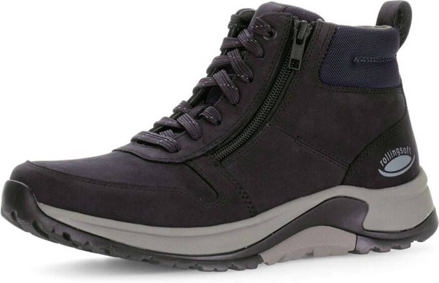 Pius Gabor Rollingsoft 8000.24 Heren VeterBoot Blauw G1 2
