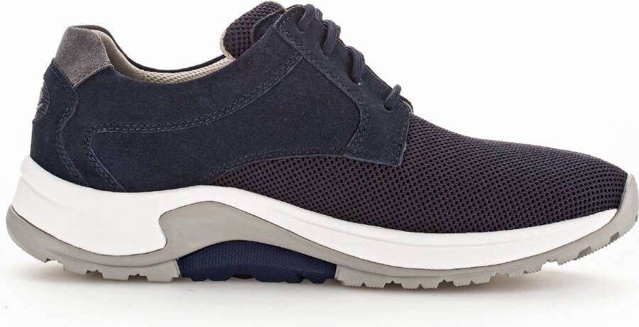 Pius Gabor rollingsoft sensitive 8000.19.01 heren rollende wandelsneaker blauw