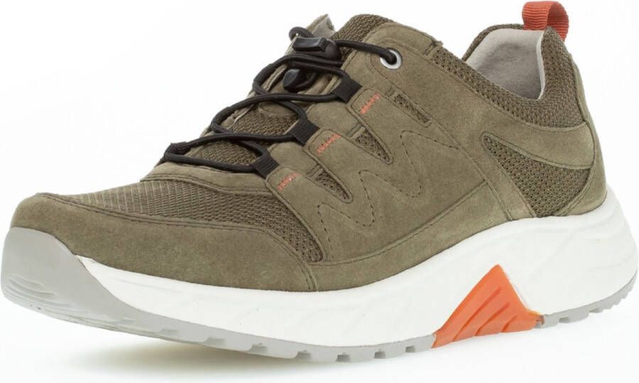 Pius Gabor rollingsoft sensitive 8002.11.03 heren rollende wandelsneaker groen