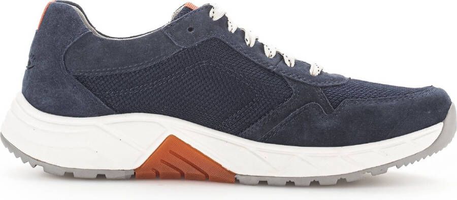 Pius Gabor rollingsoft sensitive 8002.13.01 heren rollende wandelsneaker blauw