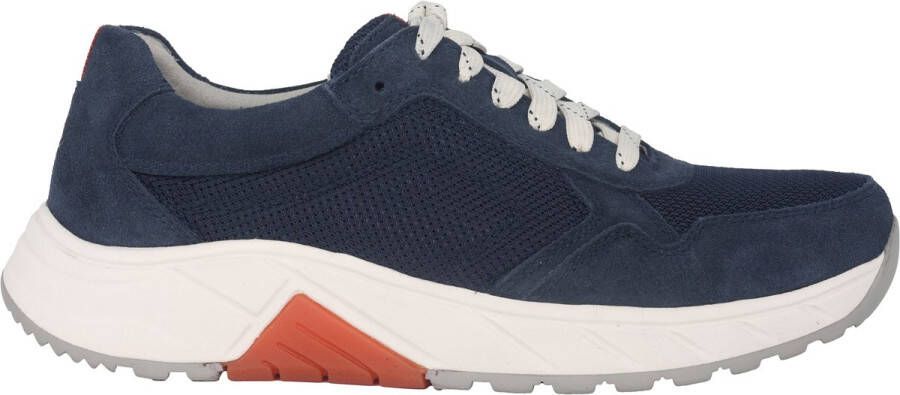 Pius Gabor rollingsoft sensitive 8002.13.01 heren rollende wandelsneaker blauw