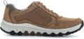 Pius Gabor rollingsoft sensitive 8005.11.03 heren rollende wandelsneaker bruin waterdicht - Bruin