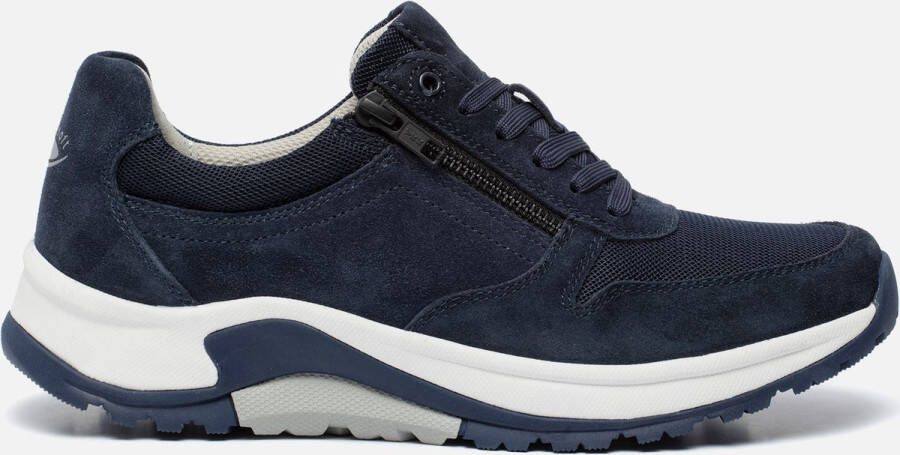 Pius Gabor rollingsoft sensitive 8000.14.01 heren rollende wandelsneaker blauw