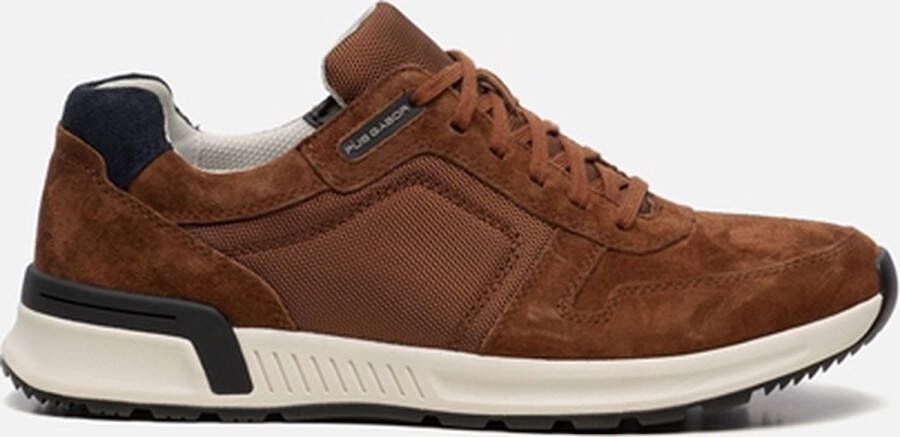 Gabor Bruine Suède Sneakers Comfortabele Moderne Stijl Brown