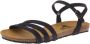 Plakton 575080 Mam Alou Nobuck Damesschoenen sandalen Blauw - Thumbnail 1