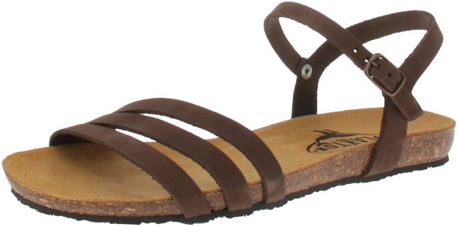 Plakton 575080 Mam Alou Nobuck Damesschoenen sandalen Marron