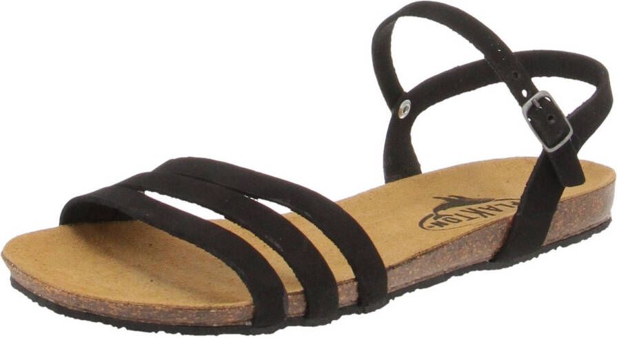 Plakton 575080 Mam Alou Nobuck Damesschoenen sandalen Negro