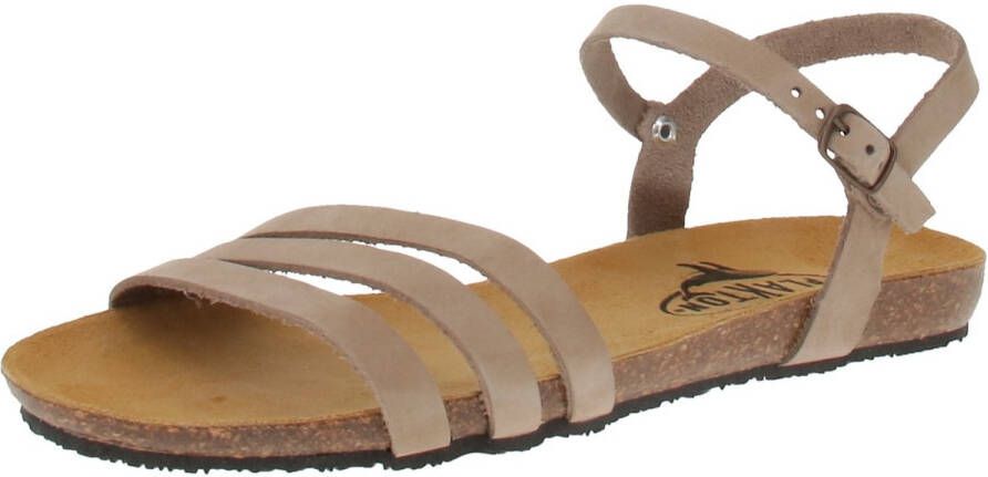 Plakton 575080 Mam Alou Nobuck Damesschoenen sandalen Taupe