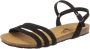 Plakton 575080 Mam Alou Nobuck Damesschoenen sandalen Negro - Thumbnail 2