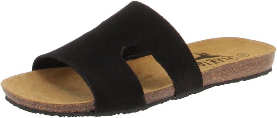 Plakton 575444 Mam Pali Nobuck Damesschoenen muiltjes Negro