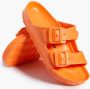 Plakton Dames Slipper Wanda Oranje - Thumbnail 2