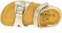 Plakton Gouden Meisjes Sandaal In Leder Met Velcro - Thumbnail 2