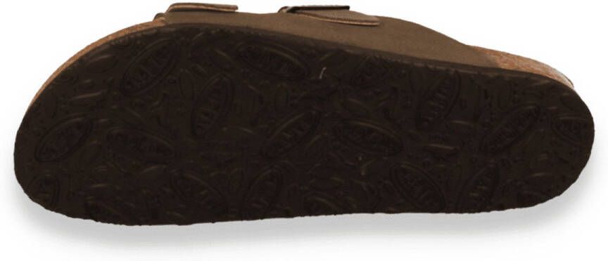 Plakton Heren Slipper Barna Castor KAKI