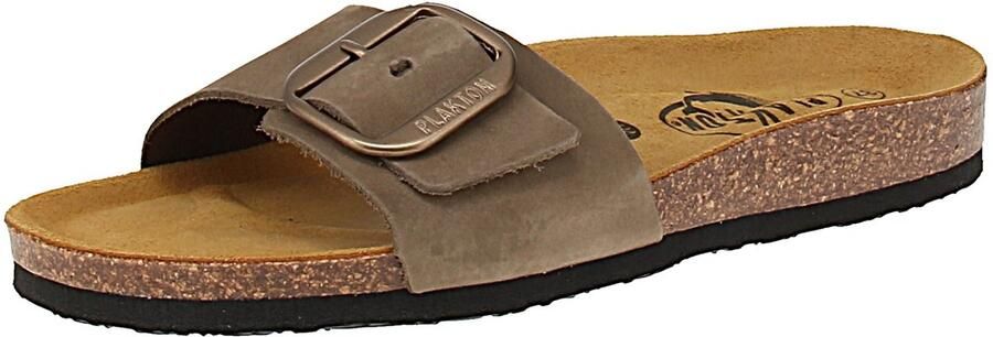 Plakton 181018 Bis 3 Nobuck Damesschoenen Kaki