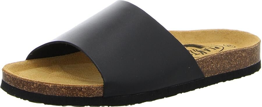 Plakton 186094 NEGRO VAQUETILLA dames slippers zwart