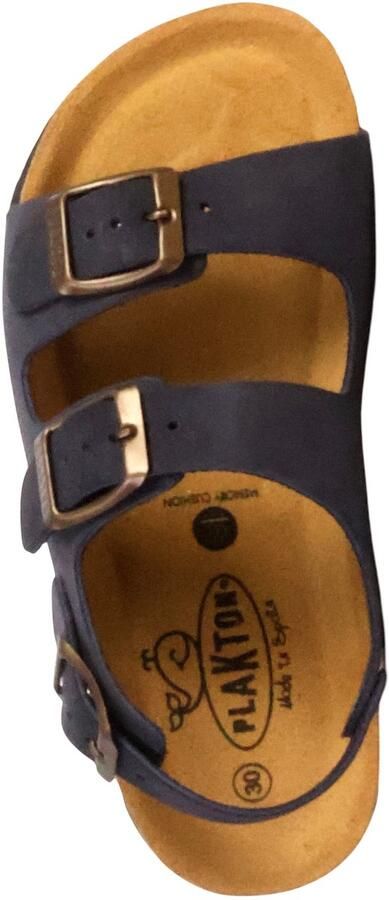 Plakton Baku leren muiltjes voor kinderen