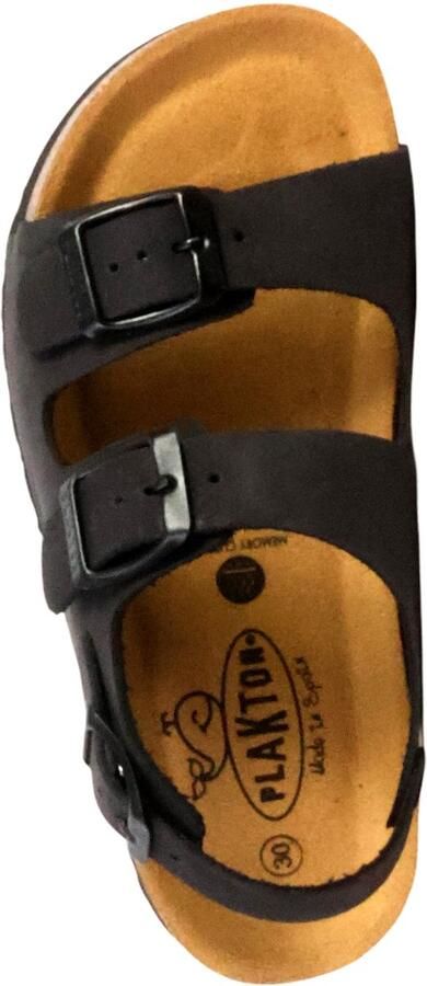 Plakton Baku leren muiltjes voor kinderen