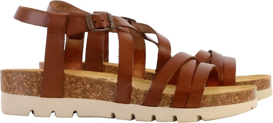 Plakton Comba leren plateau muiltjes