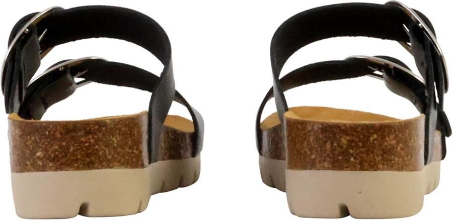 Plakton Combarro leren sleehakken