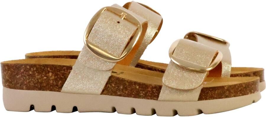 Plakton Combarro leren sleehakken