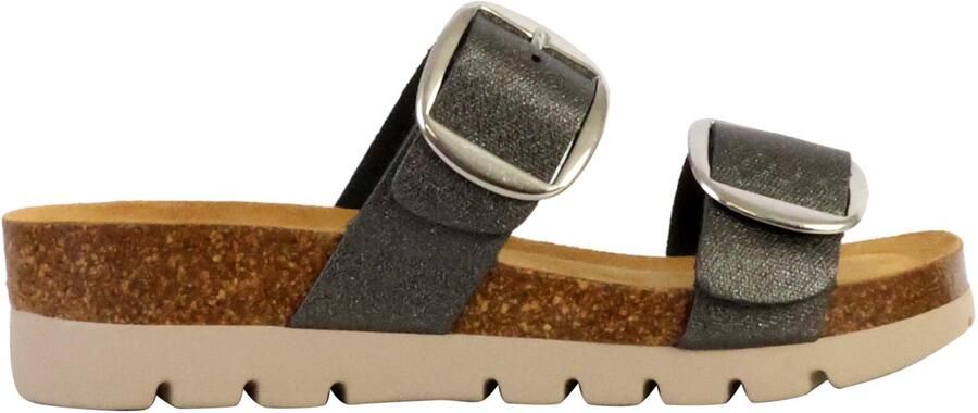 Plakton Combarro leren sleehakken