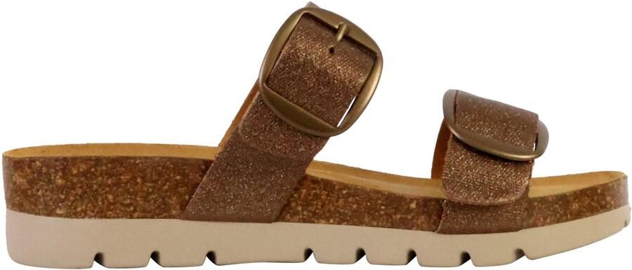 Plakton Combarro leren sleehakken