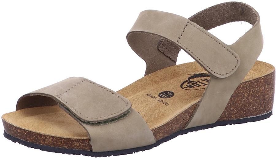 Plakton dames sandalen bruin