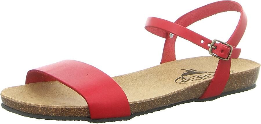 Plakton dames sandalen rood