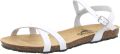 Plakton 575029 BLANCO dames sandalen wit - Wit
