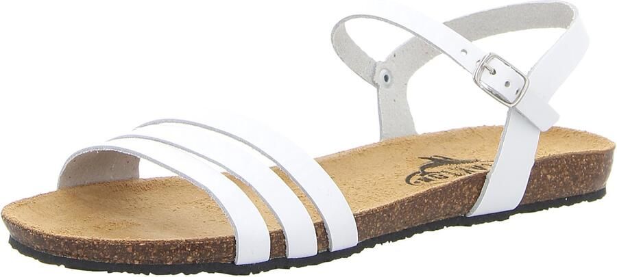 Plakton dames sandalen wit