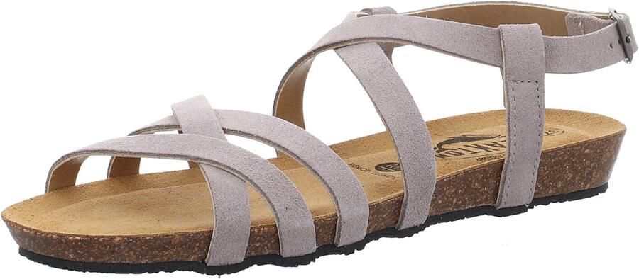 Plakton Women's Fran Vali Sandalen beige