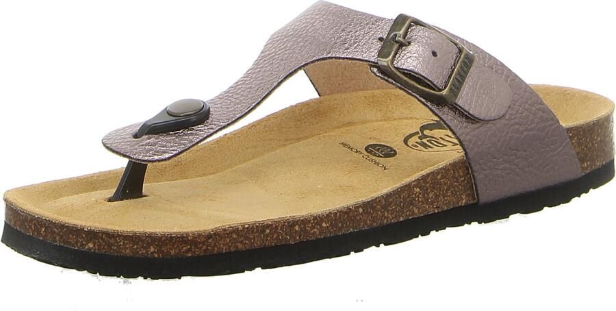 Plakton dames slippers metallic