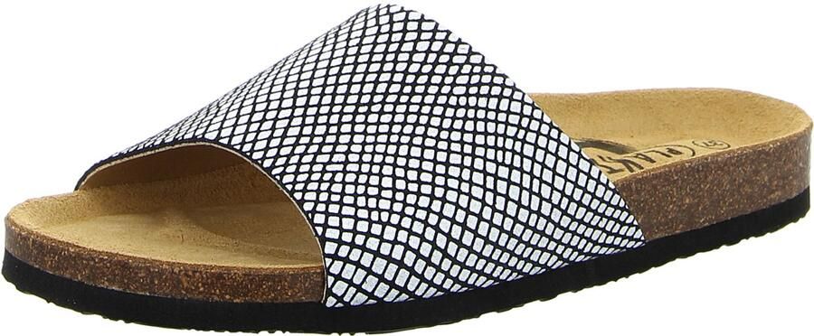 Plakton 186094 AFELPADO EST NEGRO EST T36 dames slippers wit