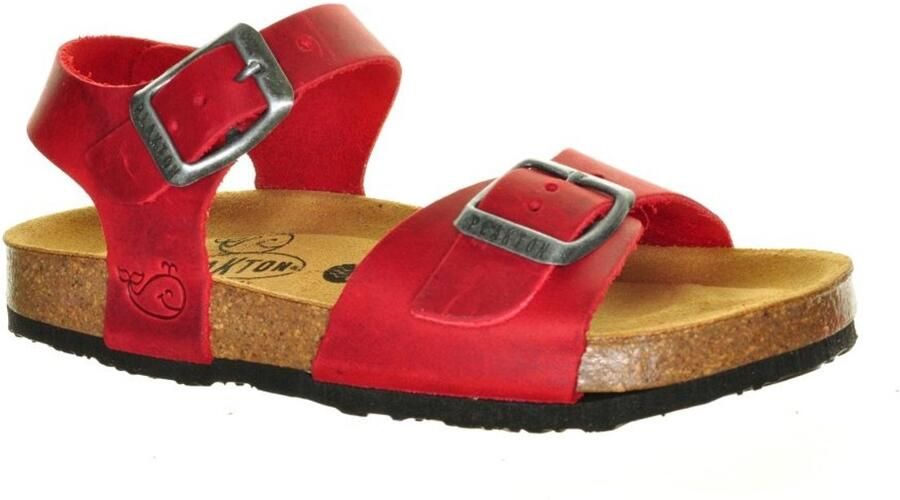 Plakton Kindersandalen Donkerrood