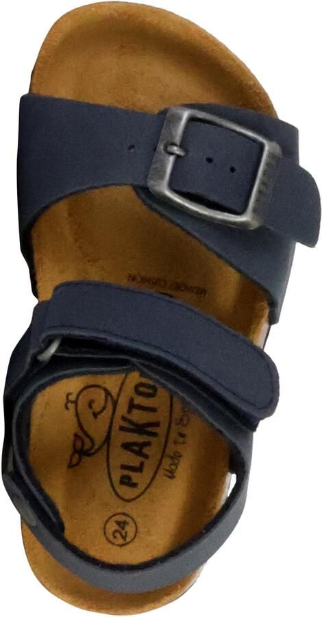 Plakton Parker leren pantoffels voor kinderen