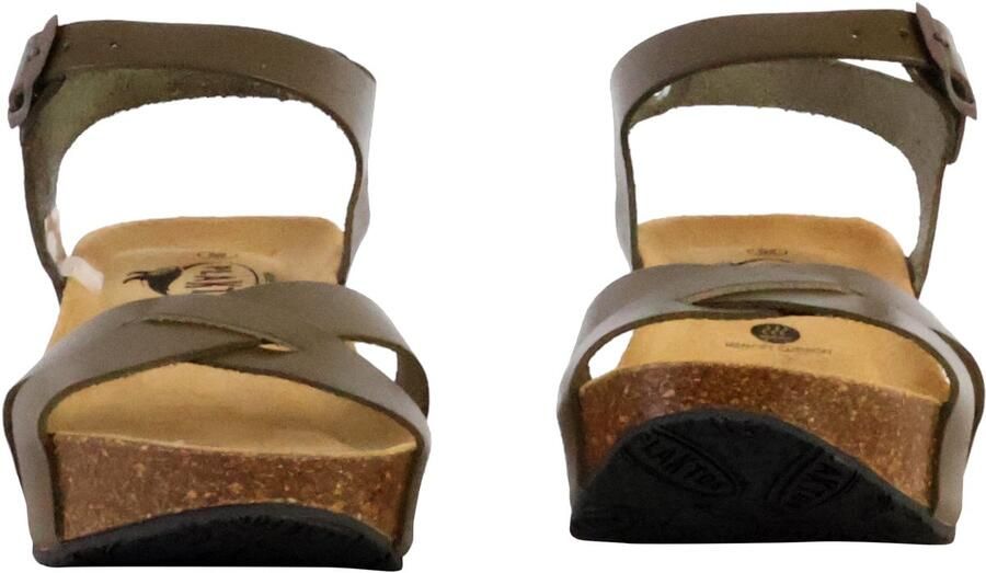 Plakton Sandales Compensées en cuir So Final