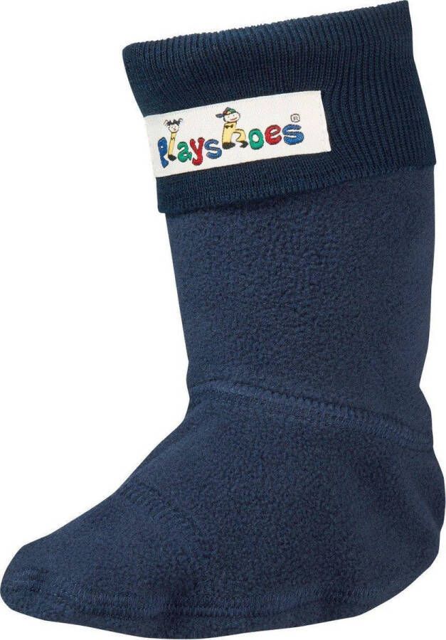 Playshoes Fleecesokken voor regenlaarzen Kinderen Donkerblauw