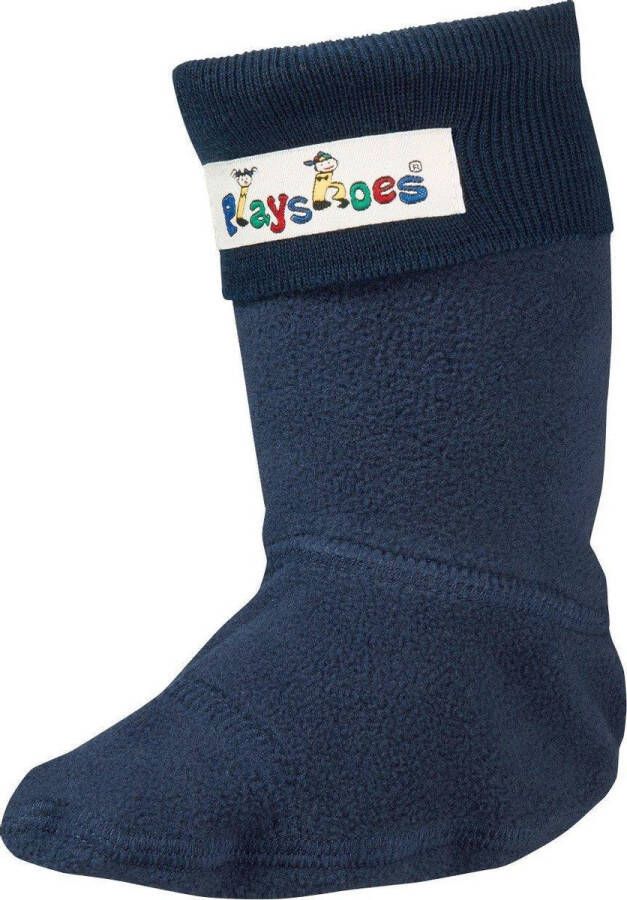 Playshoes Fleecesokken voor regenlaarzen Kinderen Donkerblauw